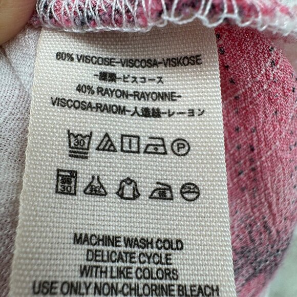 Free People dress XS French Quarter Floral True Wrap Mini Ruffle Boho Bohemian - Picture 12 of 13